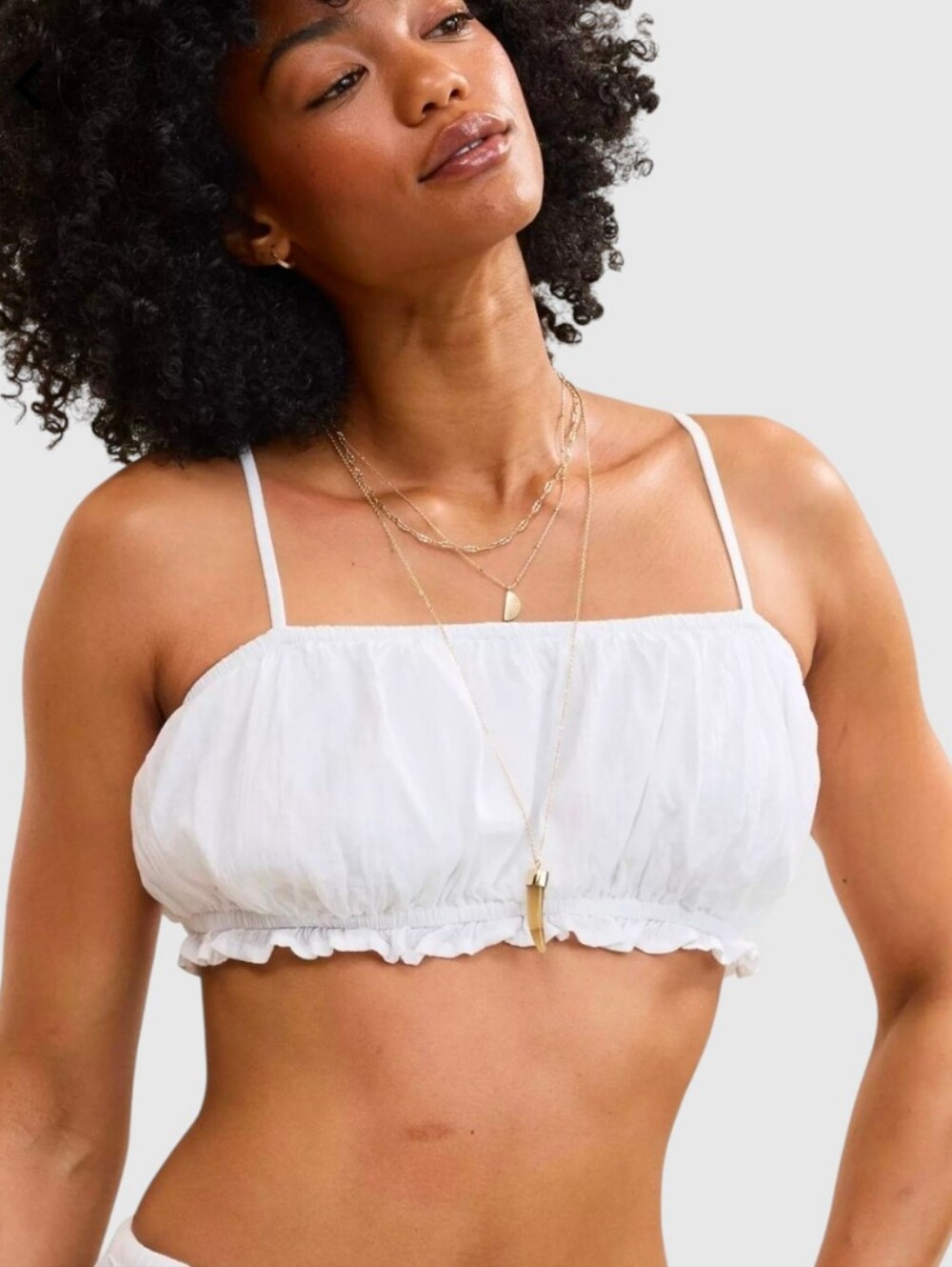 Aerie Ladie's White Sleepwear Cabana Bralette